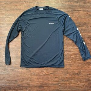 Columbia PFG Dark Blue Performance Shirt